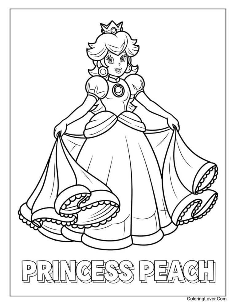 56 Super Mario Coloring Pages Free Printables For All Ages 