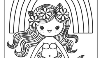 57 Mermaid Coloring Pages Free Printables For All Ages 