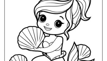 57 Mermaid Coloring Pages Free Printables For All Ages 