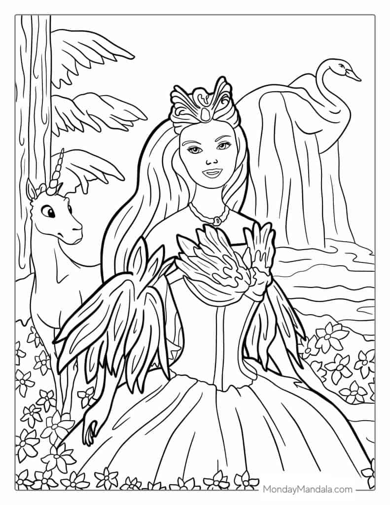 58 Barbie Coloring Pages Free PDF Printables 58 Barbie Coloring Pages Free PDF Printables
