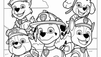 58 Paw Patrol Coloring Pages Free PDF Printables 