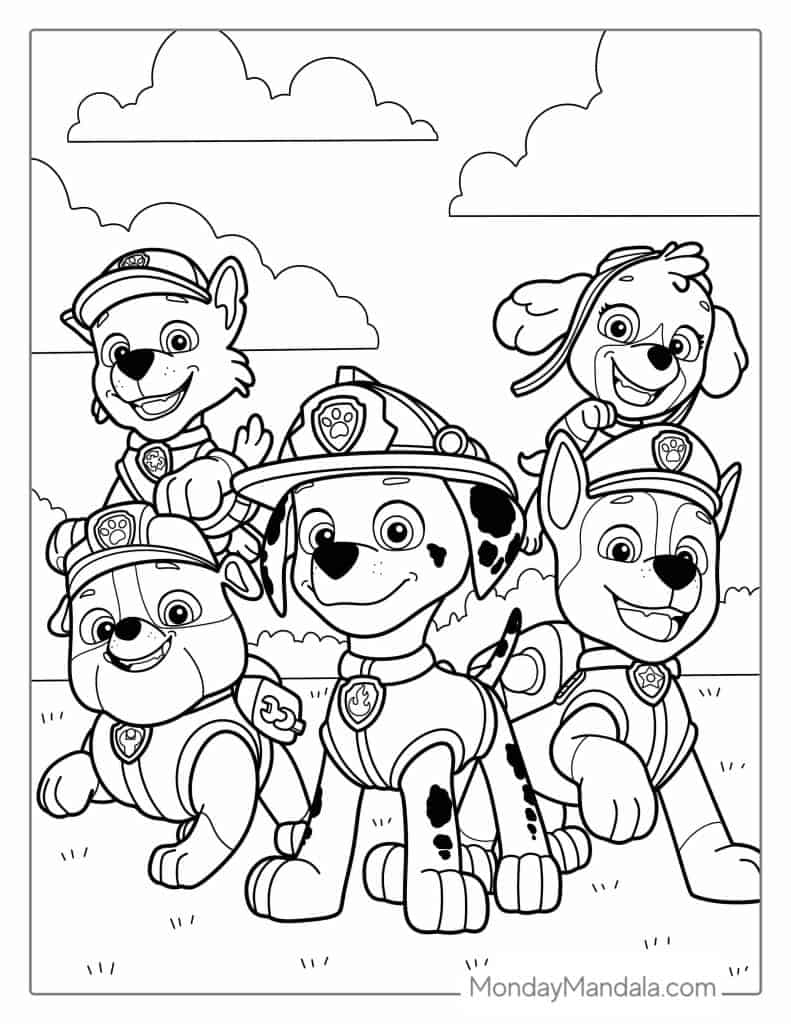58 Paw Patrol Coloring Pages Free PDF Printables 58 Paw Patrol Coloring Pages Free PDF Printables