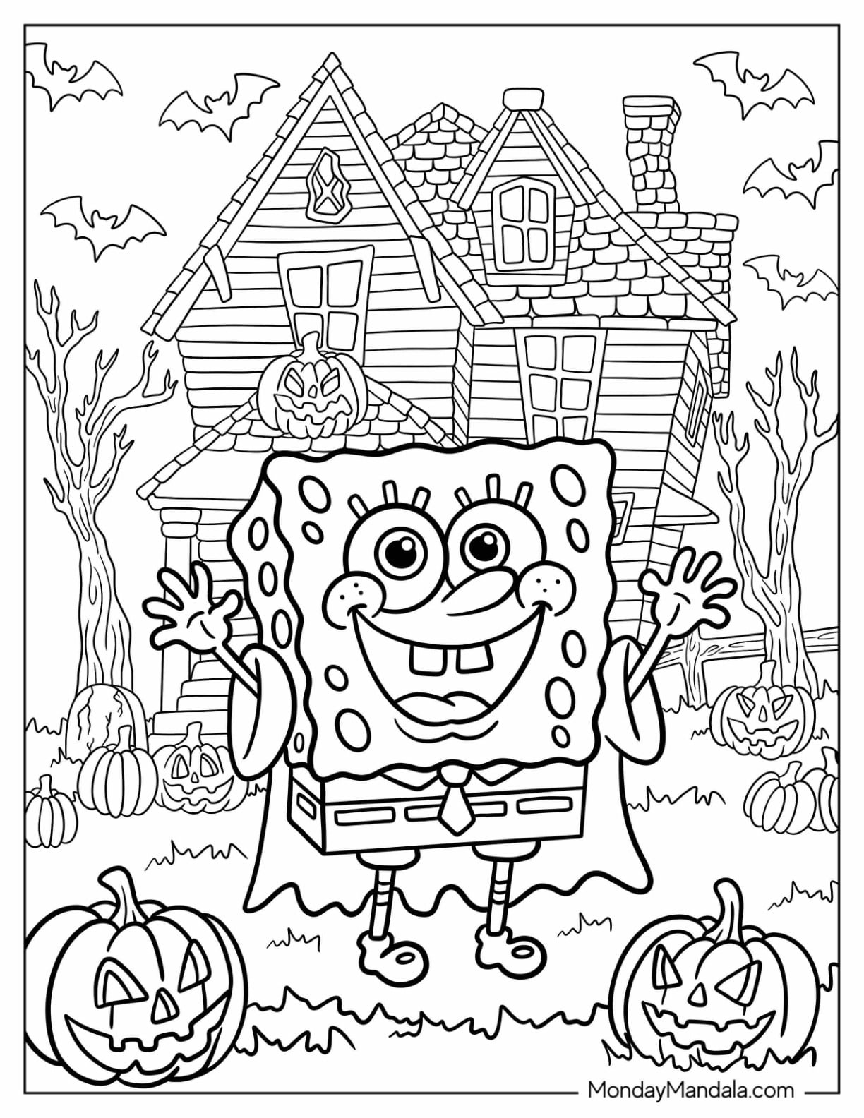 58 SpongeBob Coloring Pages Free PDF Printables 58 SpongeBob Coloring Pages Free PDF Printables