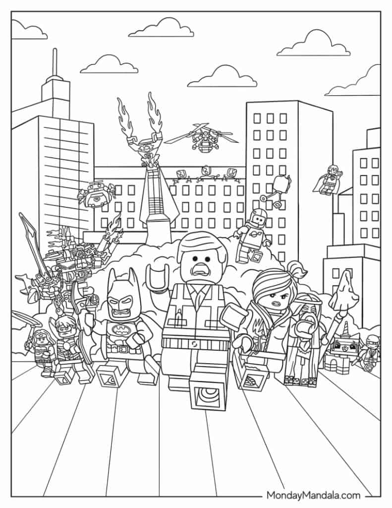 60 Lego Coloring Pages Free PDF Printables 60 Lego Coloring Pages Free PDF Printables