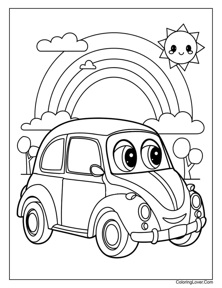 63 Car Coloring Pages Free Printables For All Ages 63 Car Coloring Pages Free Printables For All Ages