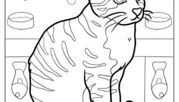 69 Cat Coloring Pages Free PDF Printables 