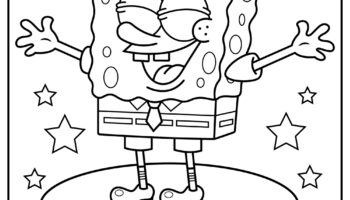 80 Free SpongeBob Coloring Pages Easy Printable PDF Sheets 
