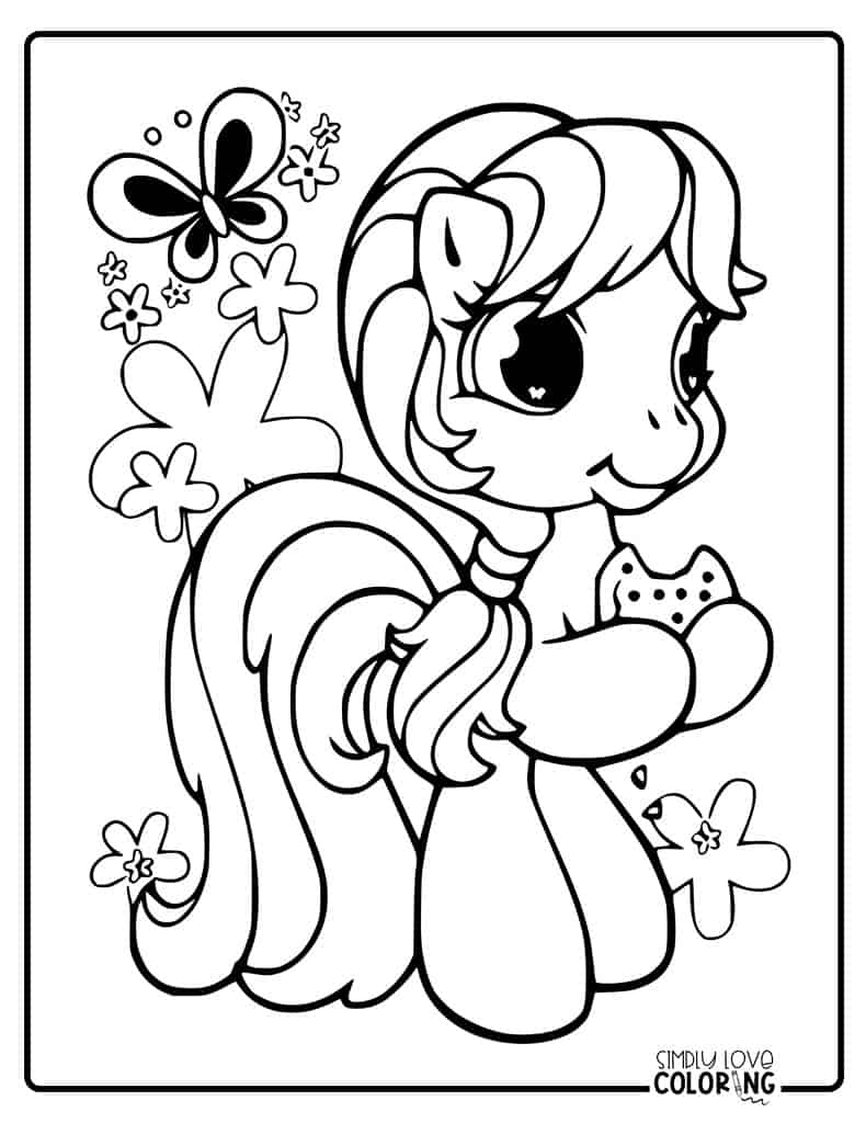 little pony characters coloring pages little pony characters coloring pages