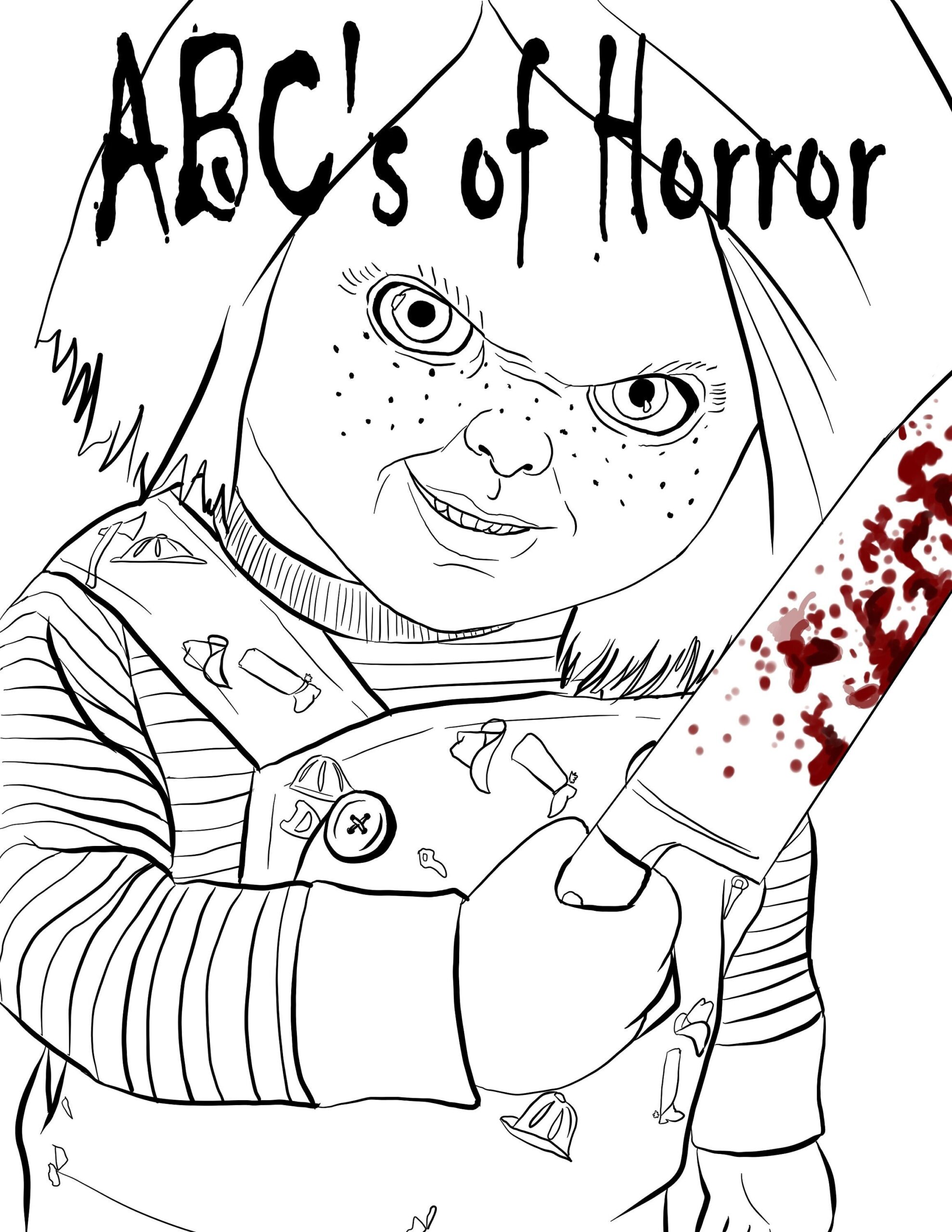 Abc s Of Horror Coloring Book Adult Printable Pages PDF Etsy Israel Abc s Of Horror Coloring Book Adult Printable Pages PDF Etsy Israel