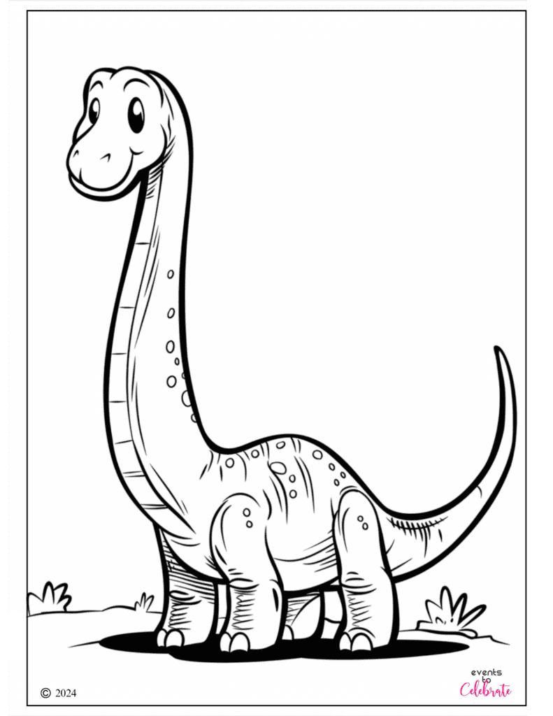 Adorable Dinosaur Coloring Pages For Kids Free Printables Party Ideas For Real People Adorable Dinosaur Coloring Pages For Kids Free Printables Party Ideas For Real People