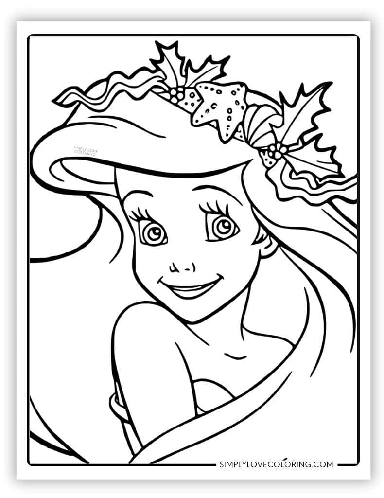 little mermaid coloring pages printable little mermaid coloring pages printable
