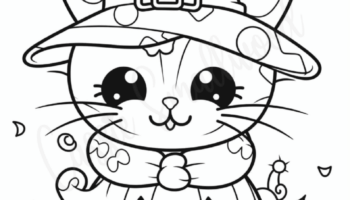 AWESOME Halloween Coloring Pages Cassie Smallwood