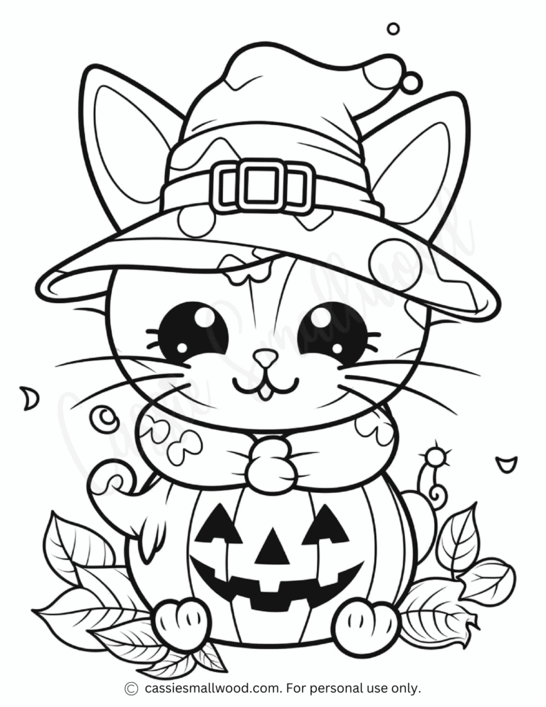 AWESOME Halloween Coloring Pages Cassie Smallwood AWESOME Halloween Coloring Pages Cassie Smallwood