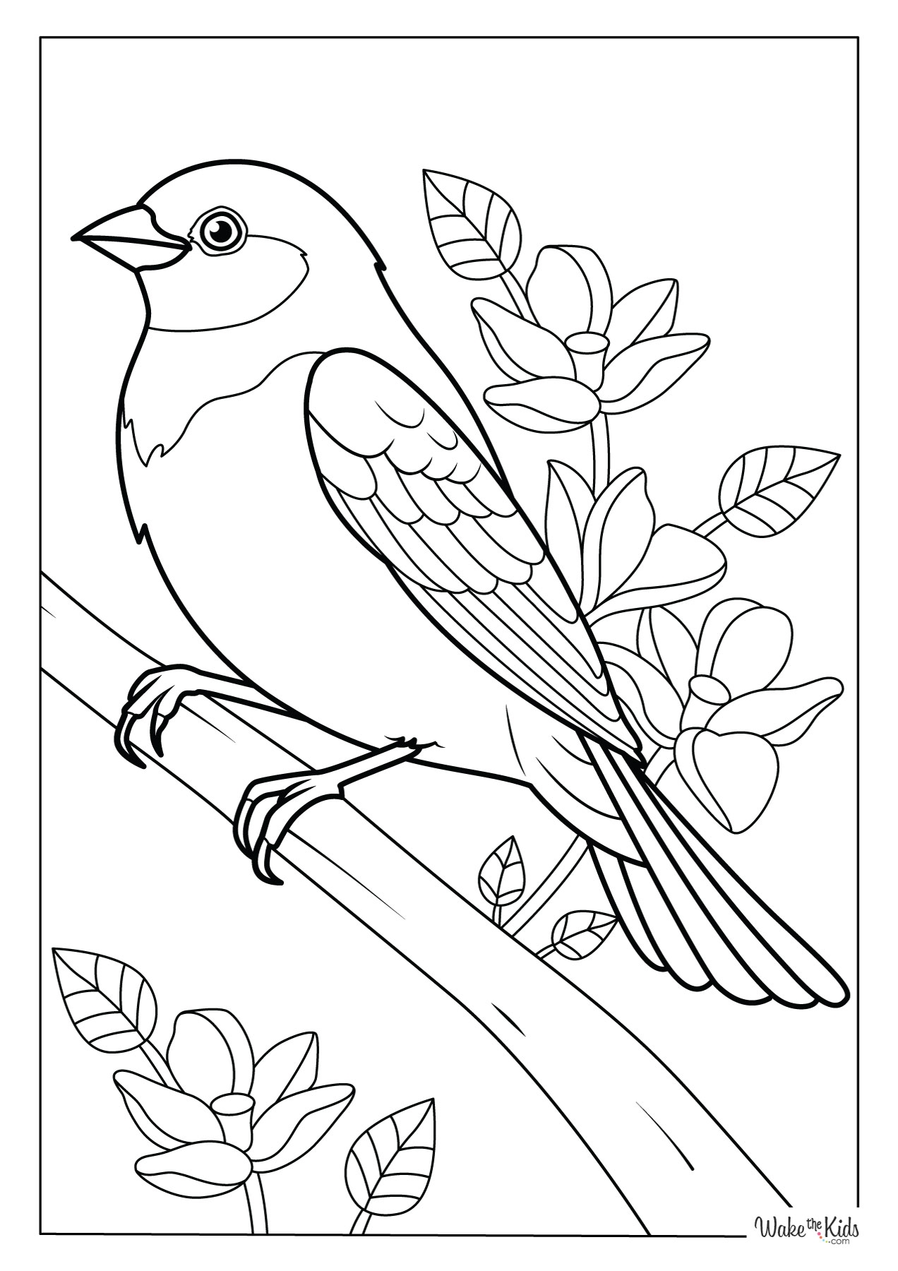 Bird Coloring Pages Free Printable PDFs WakeTheKids Bird Coloring Pages Free Printable PDFs WakeTheKids
