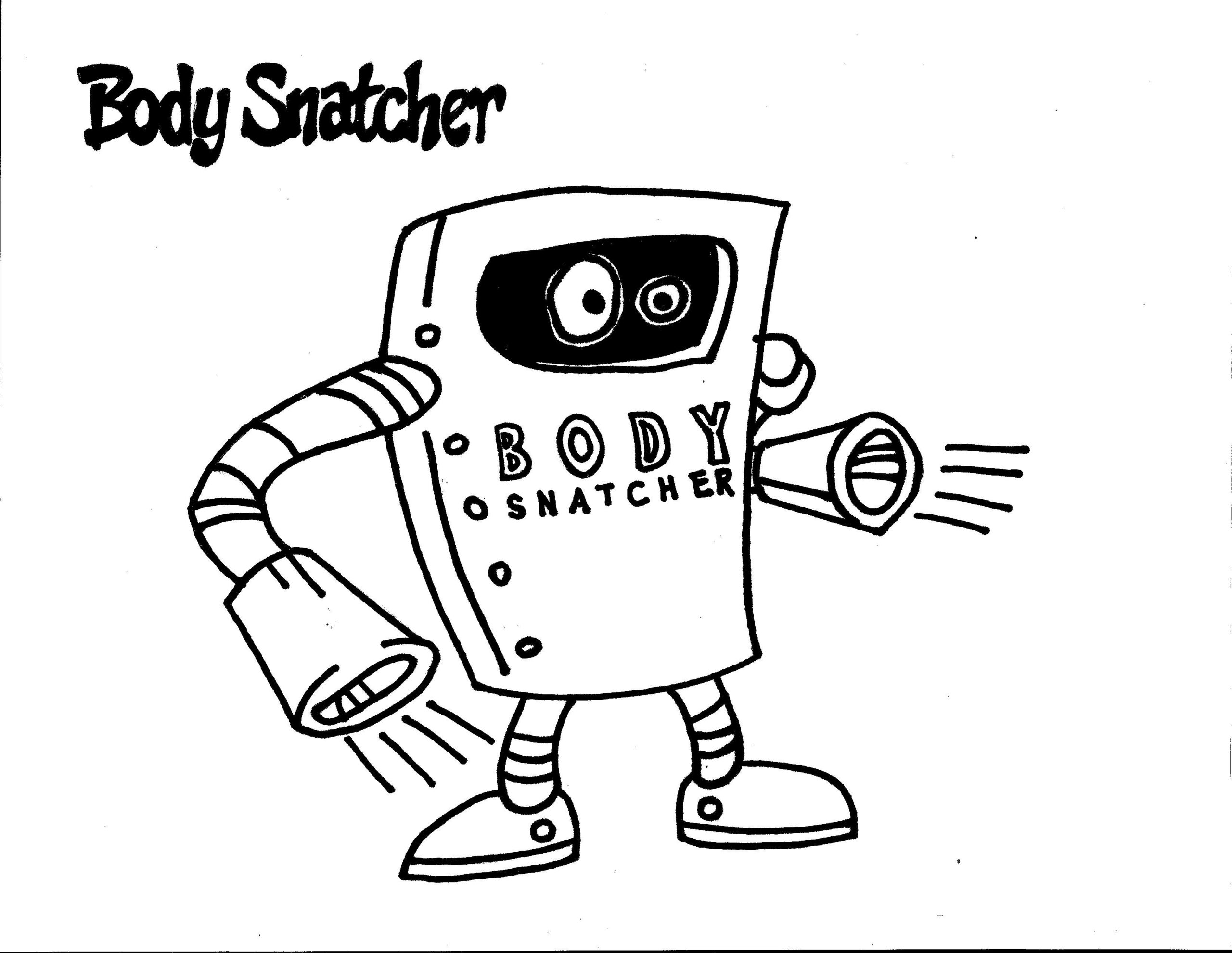 Brain Eater Coloring Page Team Unthinkables Superflex Social Thinking 