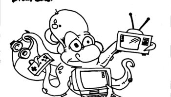 Brain Eater Coloring Page Team Unthinkables Superflex Social Thinking 