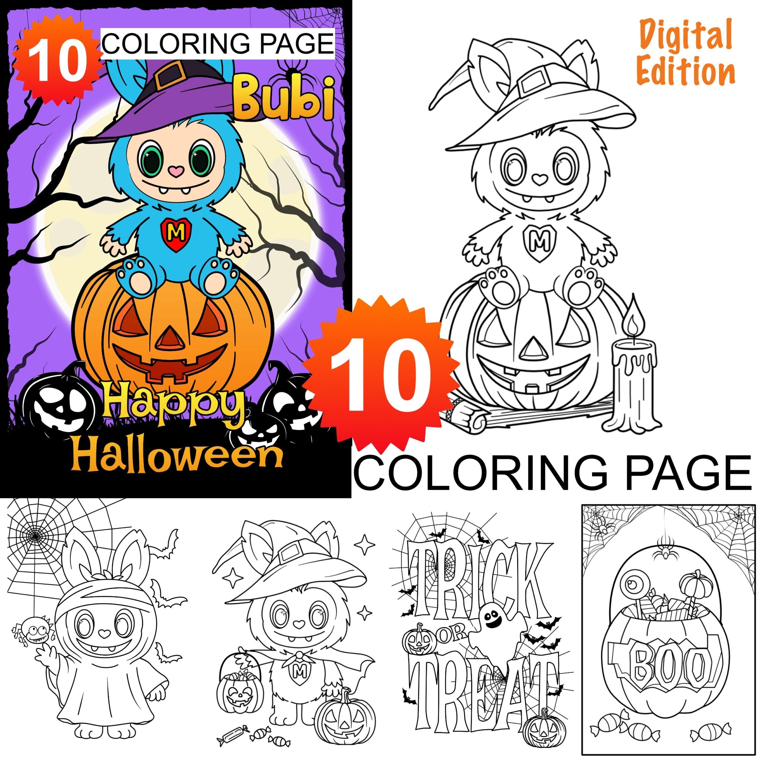 cute halloween coloring pages printable cute halloween coloring pages printable