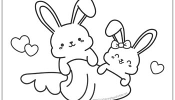 Bunny Coloring Pages Free Printable PDFs Cute Coloring Pages For Kids