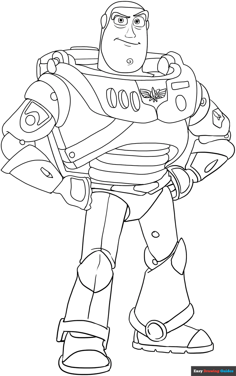 toy story character coloring pages