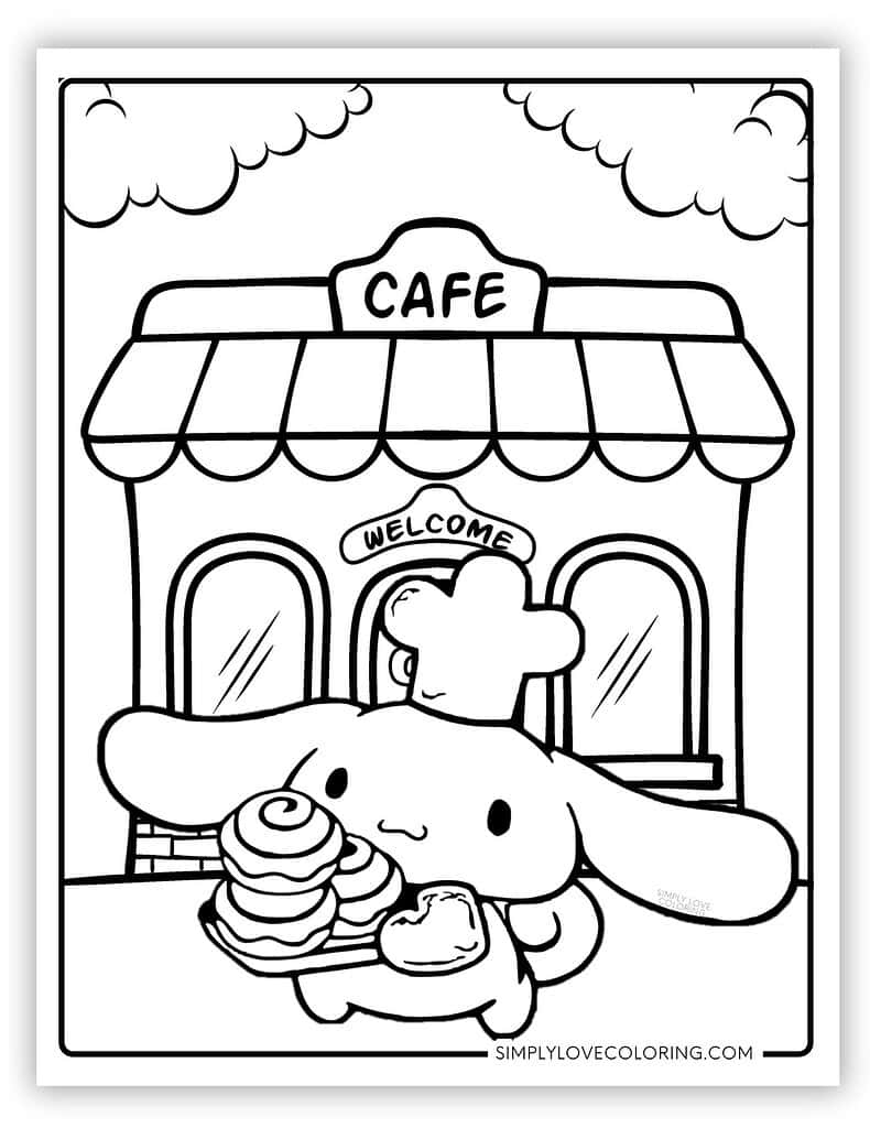 Cinnamoroll Coloring Pages Free PDF Printables Simply Love Coloring Cinnamoroll Coloring Pages Free PDF Printables Simply Love Coloring