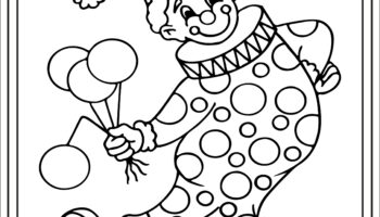 Clown Coloring Pages Preschool Kindergarten First Grade Made By Teachers