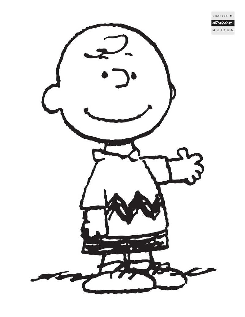 Coloring Sheets Charles M Schulz Museum Coloring Sheets Charles M Schulz Museum