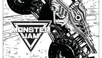 Coloring Sheets Monster Jam 