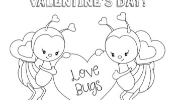 Cute Valentine s Day Coloring Pages For Kids Crazy Little Projects