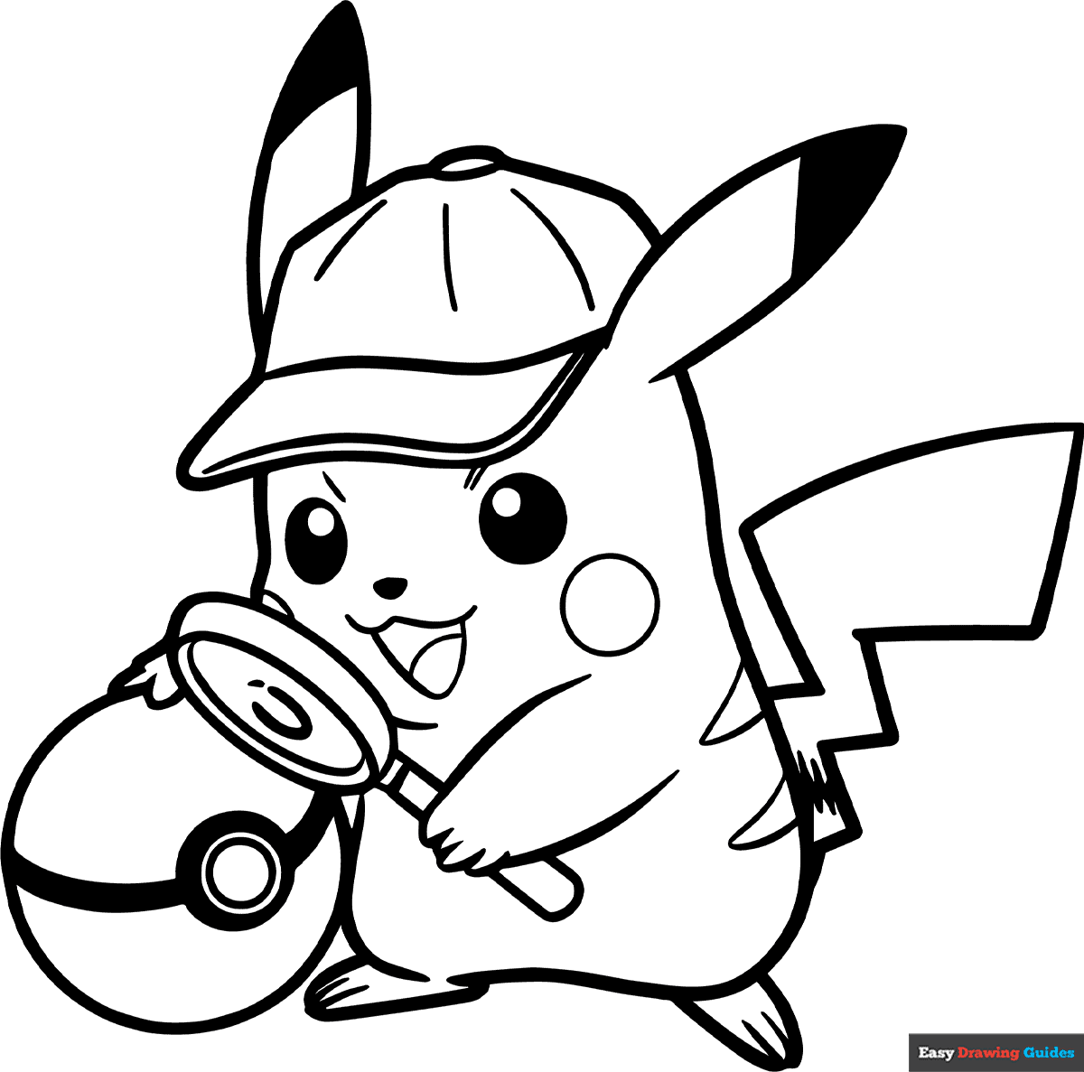 pikachu characters coloring pages pikachu characters coloring pages