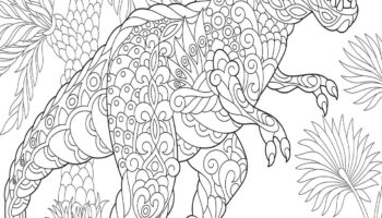 Dinosaur Coloring Pages Free Printables Skip To My Lou