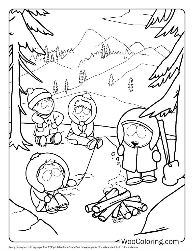Discover 9 South Park Coloring Pages And South Park Ideas Coloring Pages Cool Coloring Pages Create A Comic And More