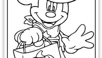 Disney Halloween Coloring Pages Free PDF Printables Simply Love Coloring