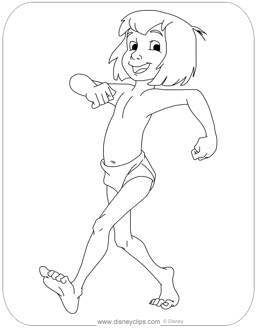 Disney s The Jungle Book Coloring Pages Disneyclips Disney s The Jungle Book Coloring Pages Disneyclips