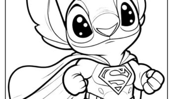 Disney Stitch Coloring Sheets Free Printable Kids Activities