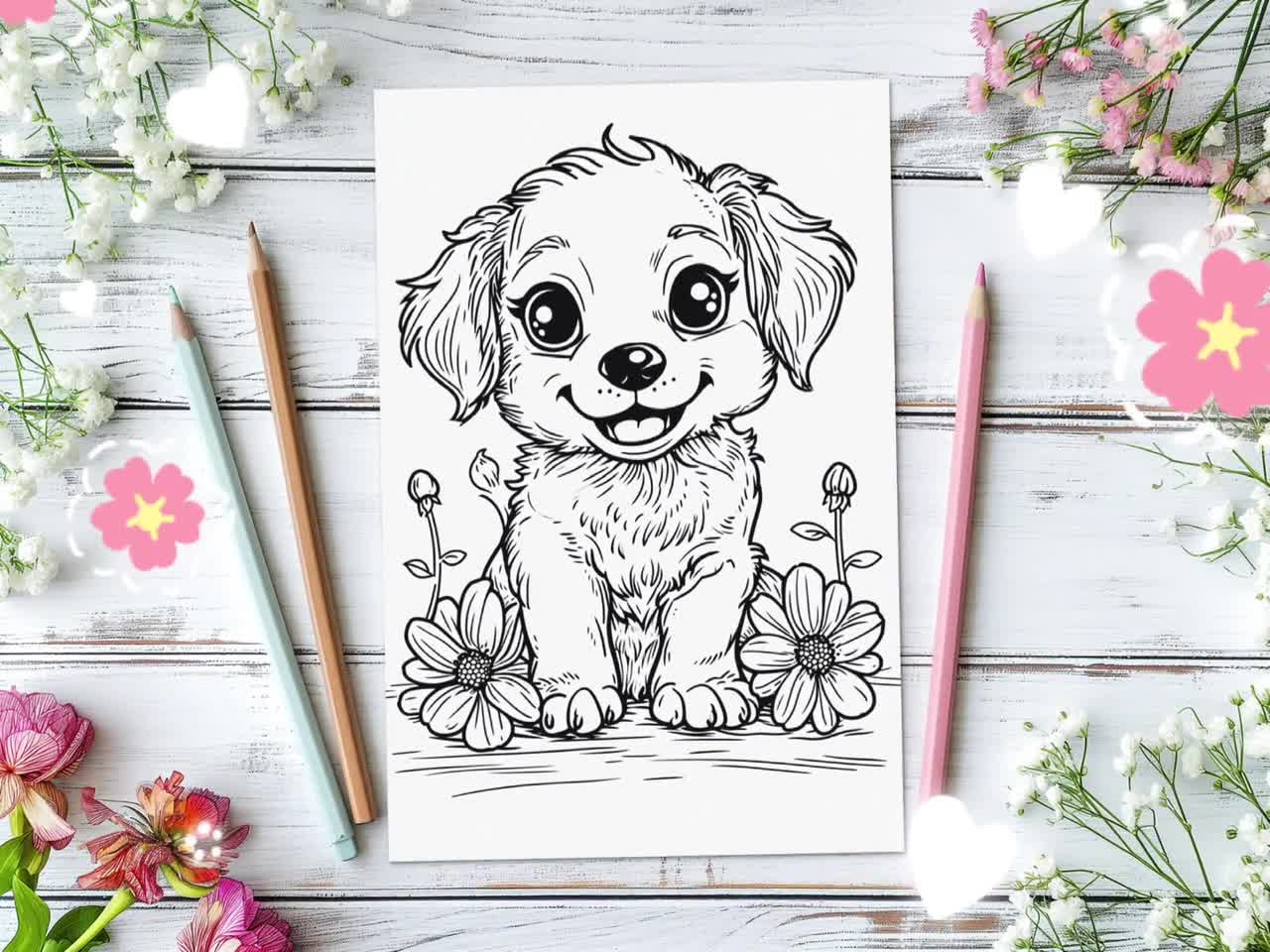 dogs coloring pages printable dogs coloring pages printable
