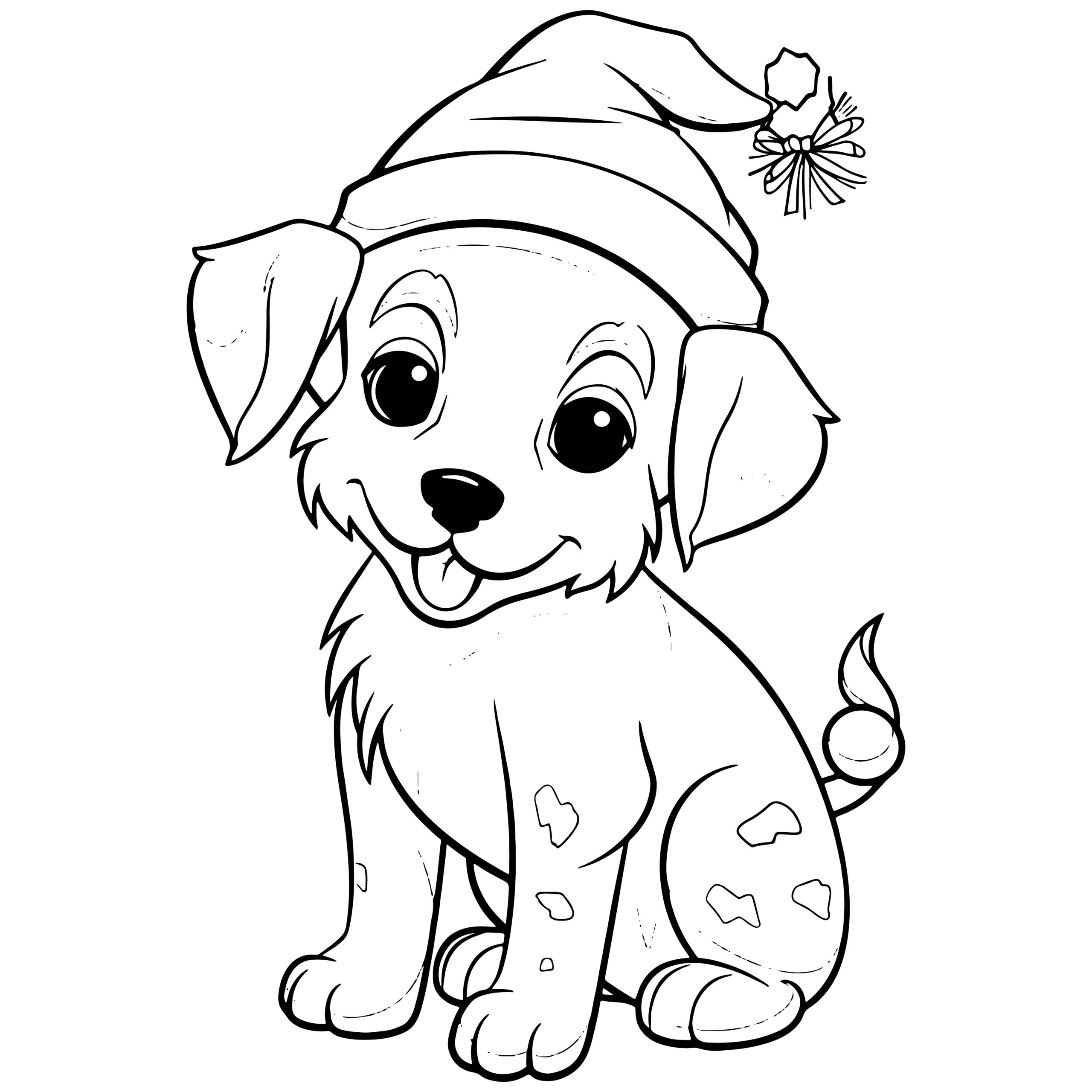 printable puppy coloring pages