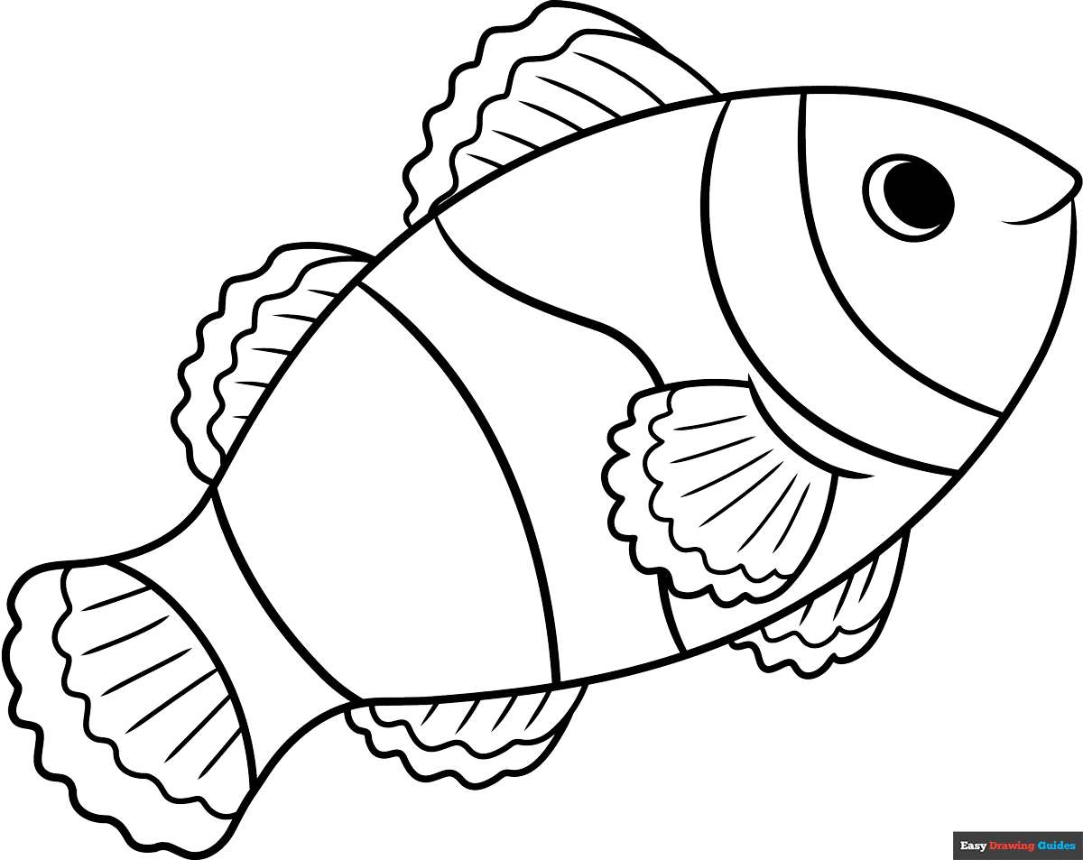 fish coloring pages printable fish coloring pages printable