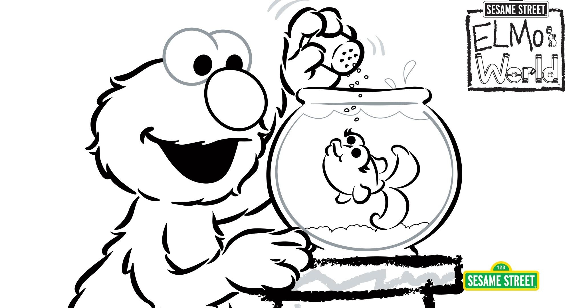 Elmo s World Coloring Page Printable Sesame Street PBS LearningMedia Elmo s World Coloring Page Printable Sesame Street PBS LearningMedia