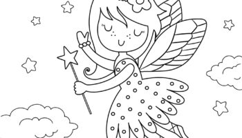 Fairy Coloring Pages Free Printable Sheets Skip To My Lou