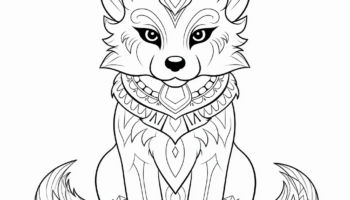 Fox For Adults Coloring Pages Free Printable 