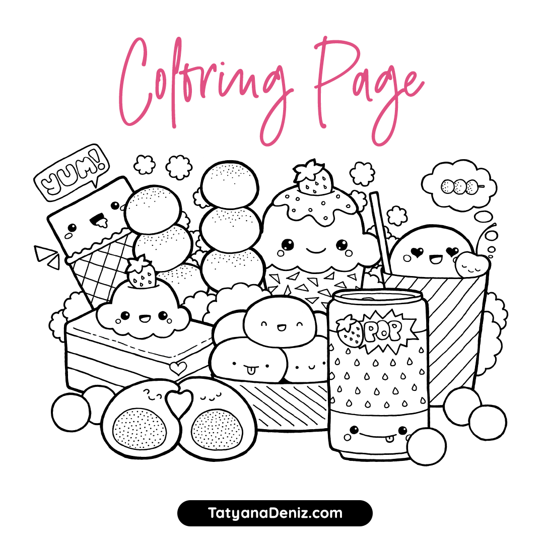 coloring pages food printable coloring pages food printable