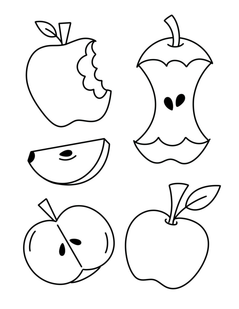 Free Coloring Pages Of Apples The Hollydog Blog Free Coloring Pages Of Apples The Hollydog Blog