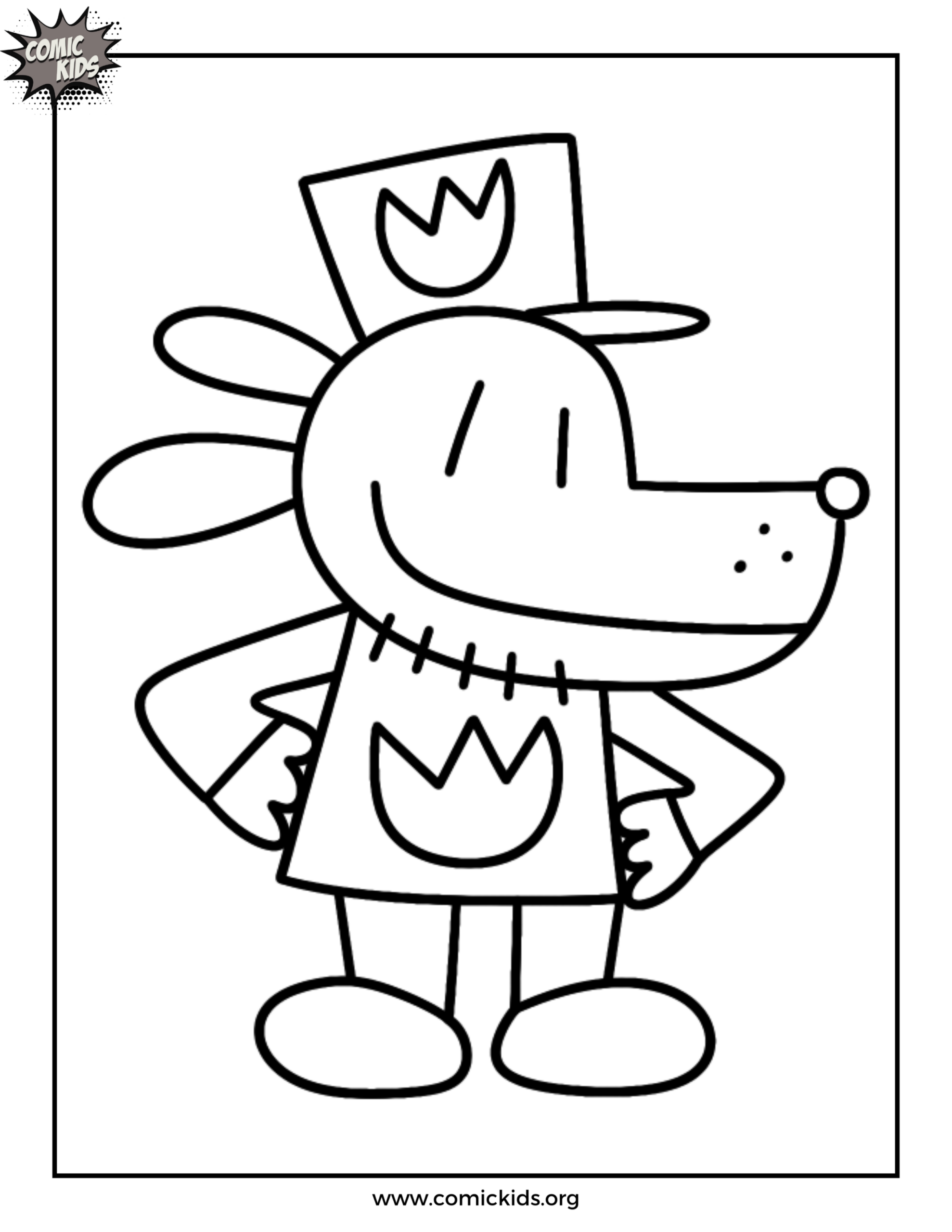 printable coloring pages characters