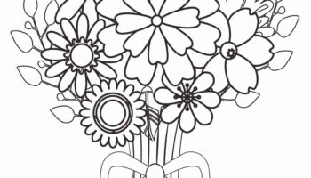FREE Flower Coloring Pages For Kids And Adults Skip To My Lou