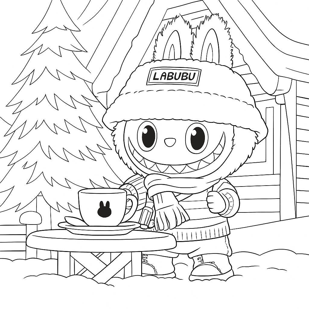 Free Labubu Coloring Pages Whimsical Designs To Print And Color YouLoveIt Free Labubu Coloring Pages Whimsical Designs To Print And Color YouLoveIt
