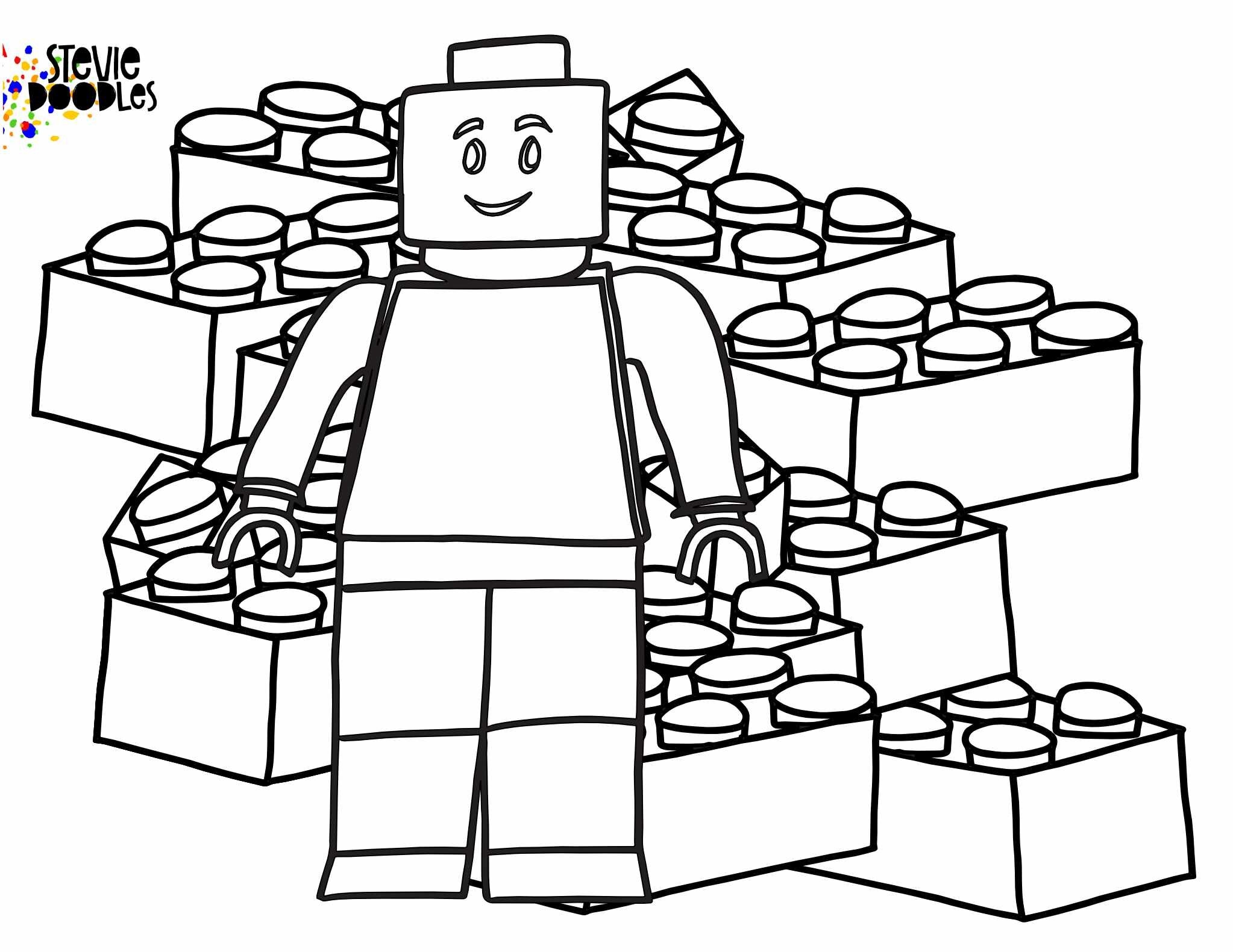 lego printable coloring pages