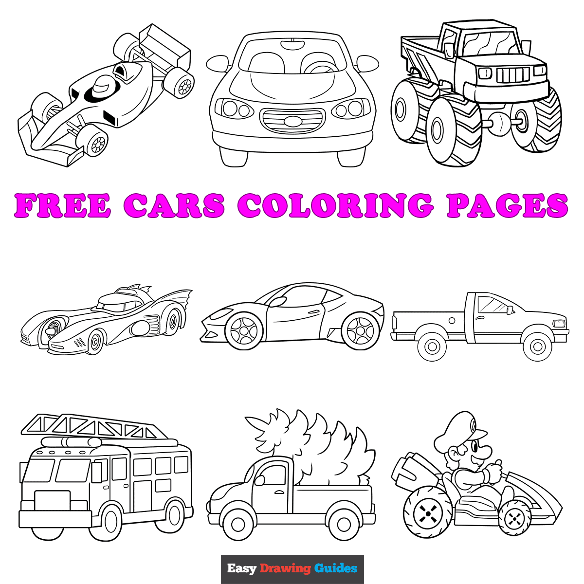 Free Printable Cars Coloring Pages For Kids Free Printable Cars Coloring Pages For Kids