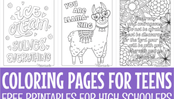 Free Printable Coloring Pages For Teens