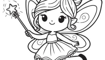 Free Printable Fairy Coloring Pages For Kids Itsy Bitsy Fun