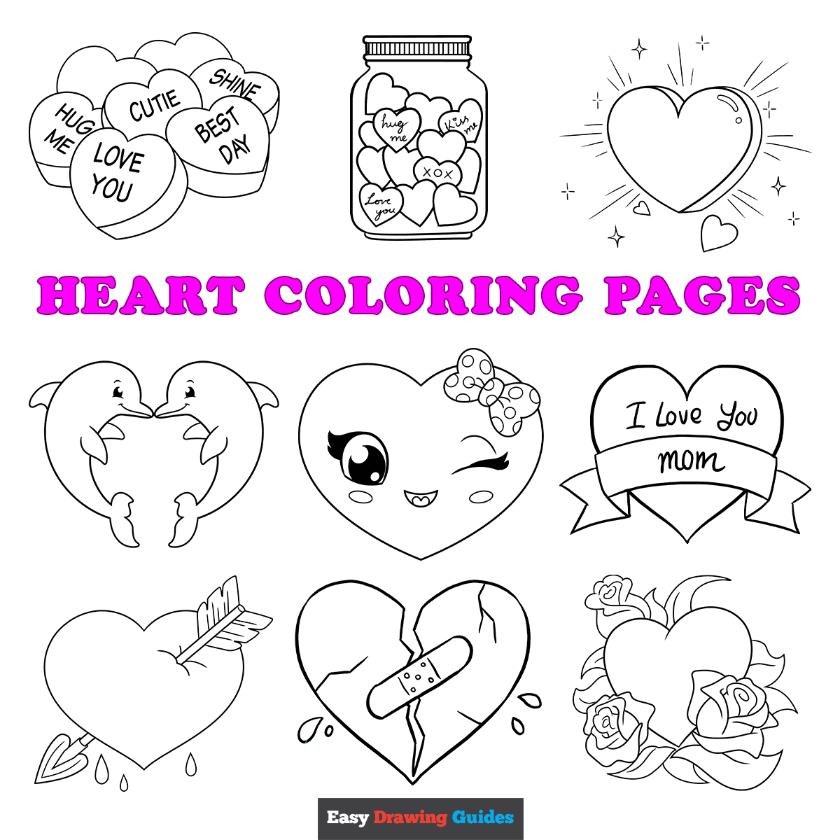heart coloring pages free printable heart coloring pages free printable